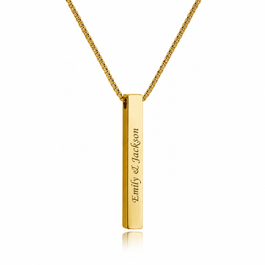 Personalized 3D Name Necklace