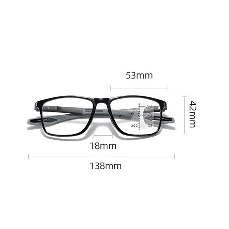 Ultrabeständige photochrome und Anti-Blaulicht-Sportbrille