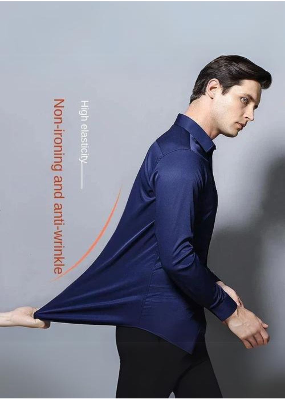 [Buy 1 Get 1 FREE] Z-Tech™ Dress Shirts High Elasticity Anti-Wrinkle