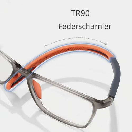 Ultrabeständige photochrome und Anti-Blaulicht-Sportbrille