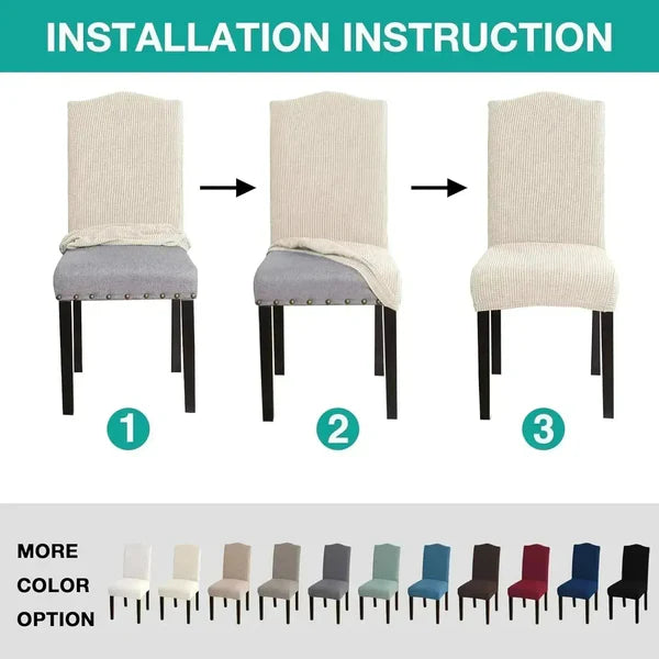 Anpoqe™ Modern Waterproof Stretch Dining Chair Covers