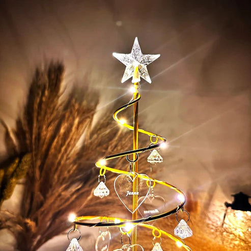 Personalized Decorative Christmas Tree with Names
