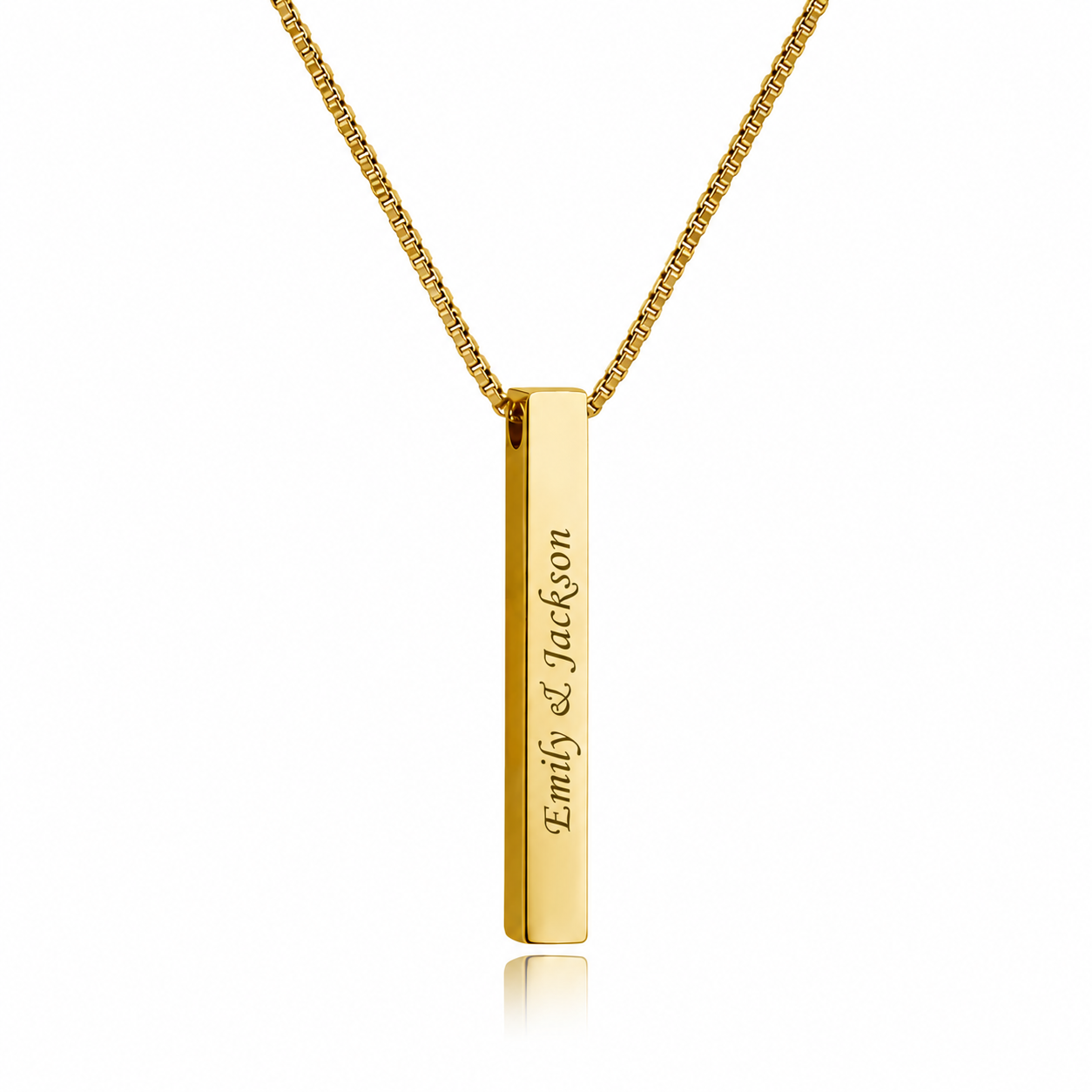 Personalized 3D Name Necklace
