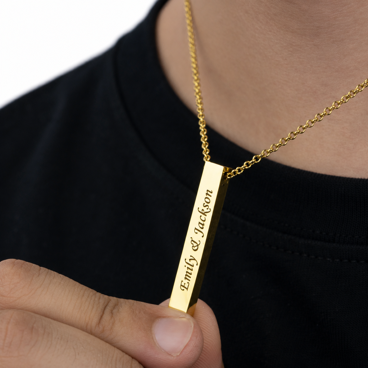 Personalized 3D Name Necklace