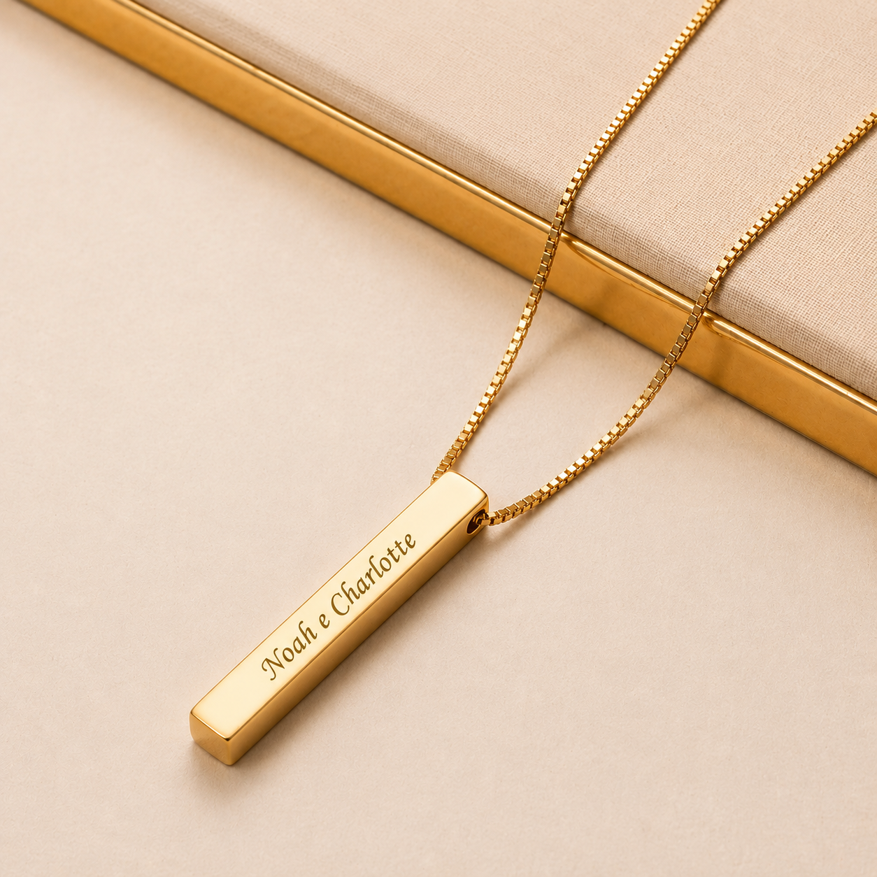 Personalized 3D Name Necklace