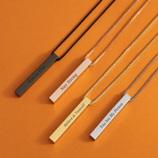 Personalized 3D Name Necklace