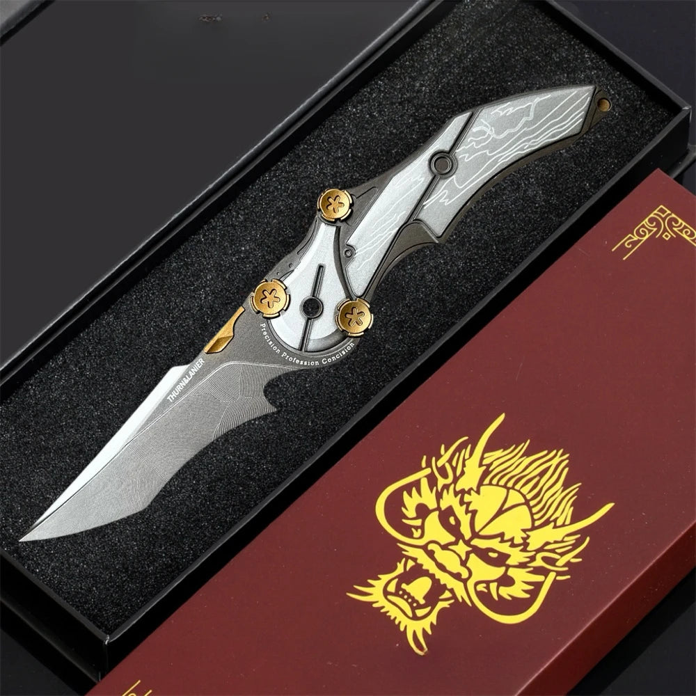 High Hardness Outdoor Portable Multifunctional Folding Knife