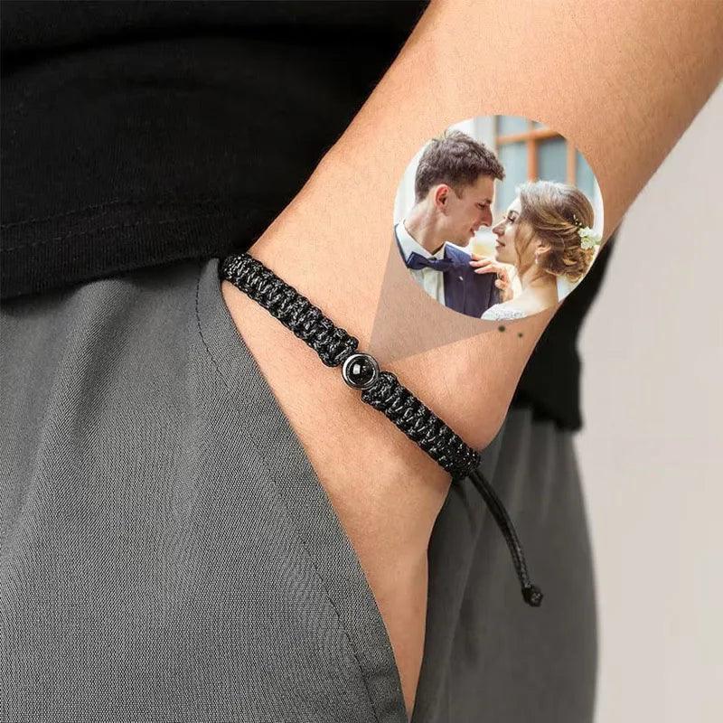 Personalized Photo Projection Bracelet