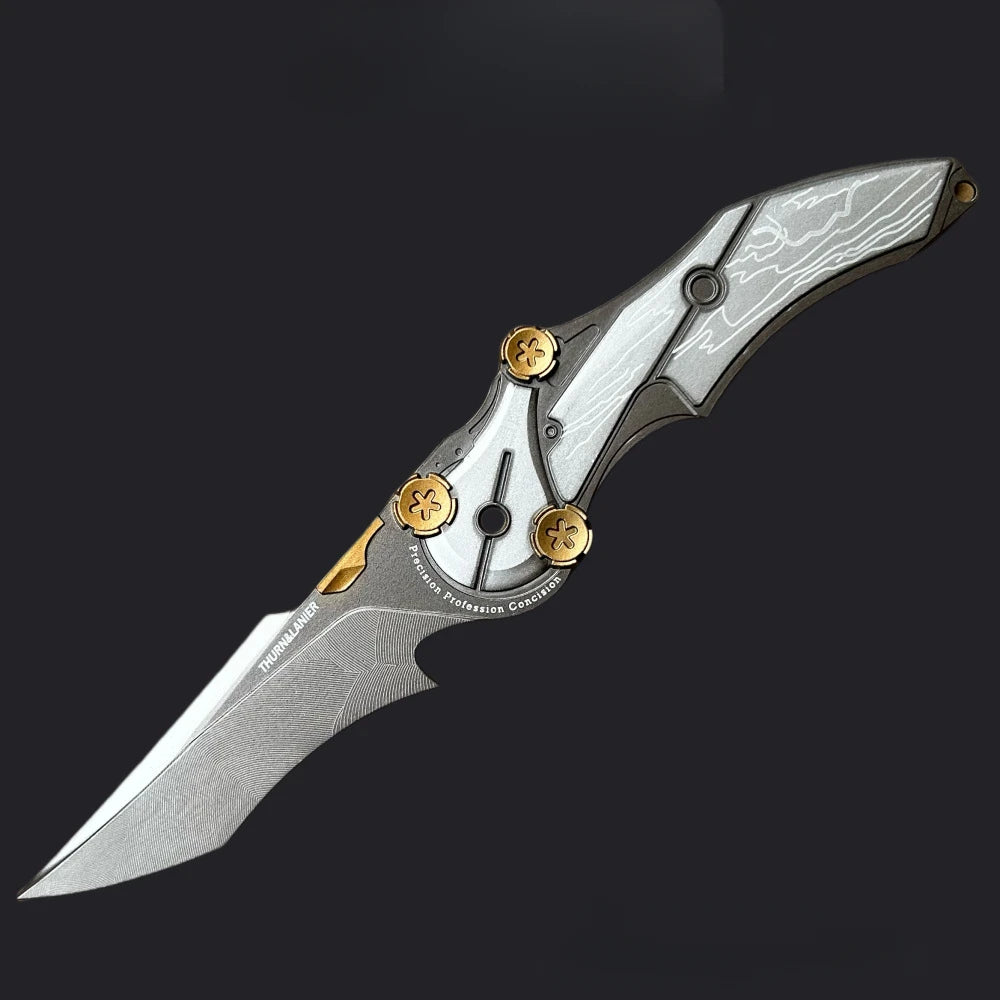 High Hardness Outdoor Portable Multifunctional Folding Knife