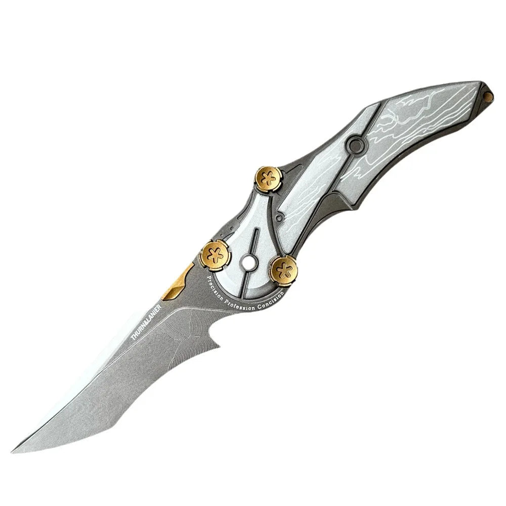 High Hardness Outdoor Portable Multifunctional Folding Knife