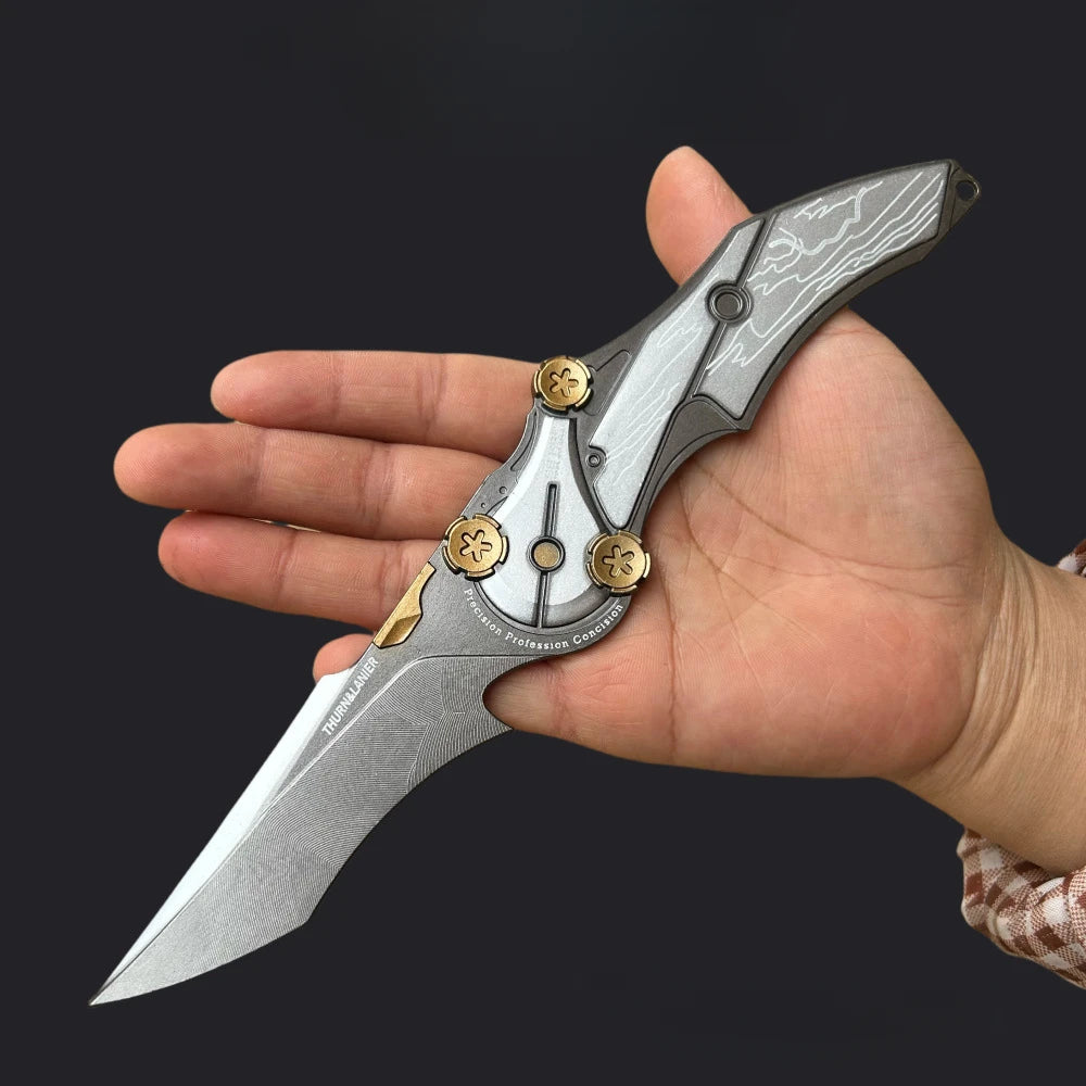 High Hardness Outdoor Portable Multifunctional Folding Knife