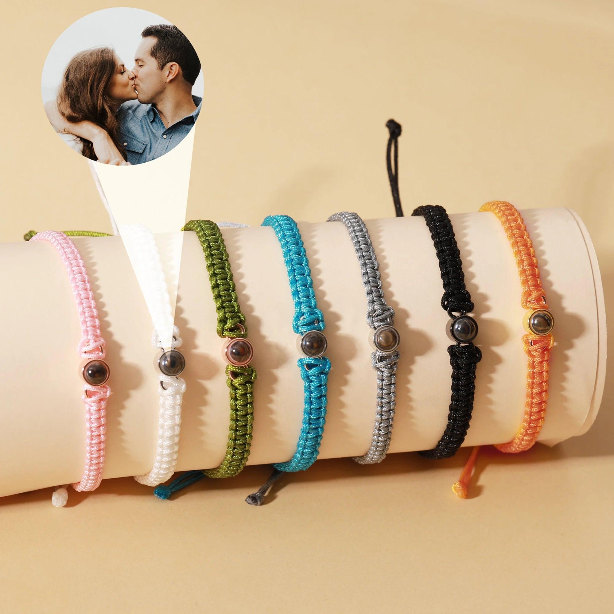 Personalized Photo Projection Bracelet